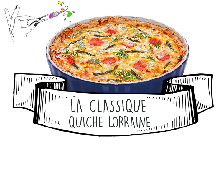 Cuisine et Recettes aux Huiles Essentielles : Quiche Lorraine Romarin